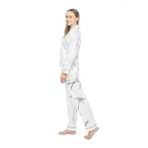 Simplicity Women's Satin Pajamas (AOP) - Image 6