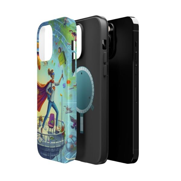 Chic CEO of Chaos Mom Themed Magnetic Tough Cases Iphone, Business Woman Gift, Boss Lady Phone Cover, Career Mom Accessory, Mother's Day - Image 37