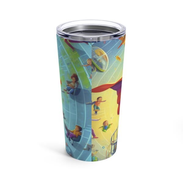 Chaos CEO Mom Tumbler 20oz, Mother's Day Gift, Funny Mom Cup, Boss Lady Drinkware, Mompreneur Gift, Chaos Coordinator Mug - Image 2