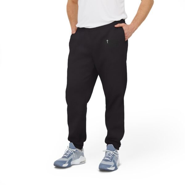 Christian Patrotic adidas Unisex Fleece Joggers - Image 4