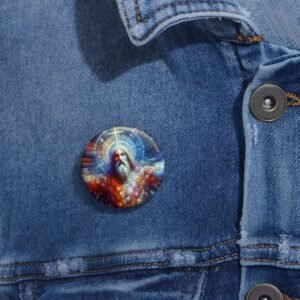 Cool Jesus Custom Pin Buttons