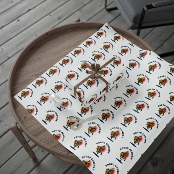 Wrapping Paper Set - Cowboy Theme for Boys, Christmas Gift Wrap, Holiday Packaging Supplies, Festive Gift Wrapping Accessory, Kids Present - Image 16