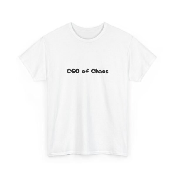 CEO of Chaos Mom Themed Unisex Tee, Funny Mother's Day Gift, Parenting Shirt, Mom Life Tee, Chaos Coordinator Shirt, Gift for Mom - Image 30