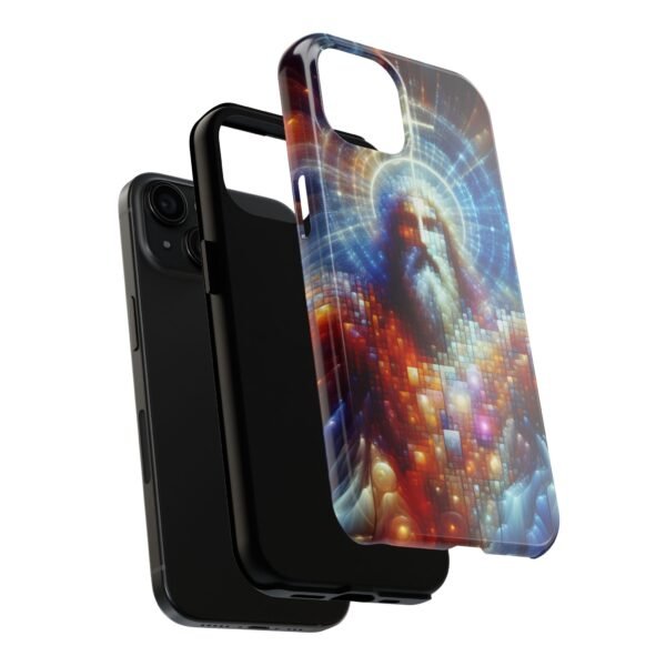 Cool Jesus Tough Phone Case, Christian Religious Phone Cover, Protective Smartphone Shell, Religious Gifts, Unique Cell Phone Accessories - Image 4