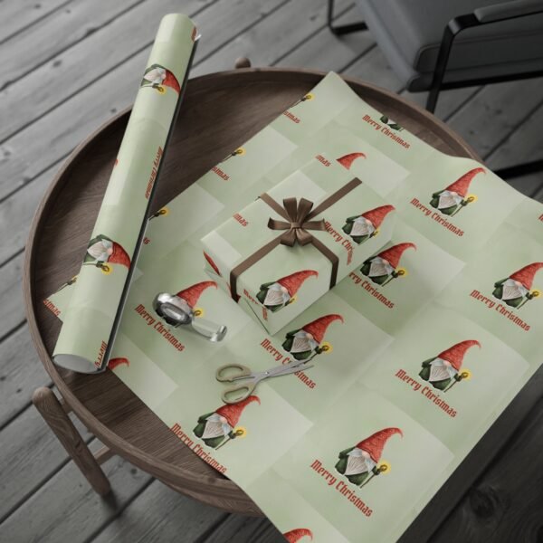 Gnome Christmas Wrapping Papers, Funny Holiday Gift Wrap, Festive Xmas Packaging Sheets, Cute Winter Present Wrap, Seasonal Decor Supplies - Image 34