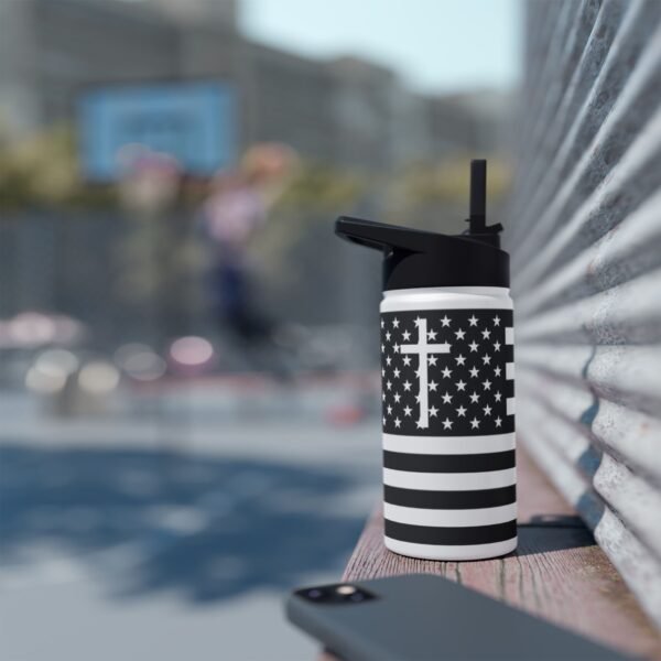 Christian Stainless Steel Water Bottle, Standard Lid - Image 6