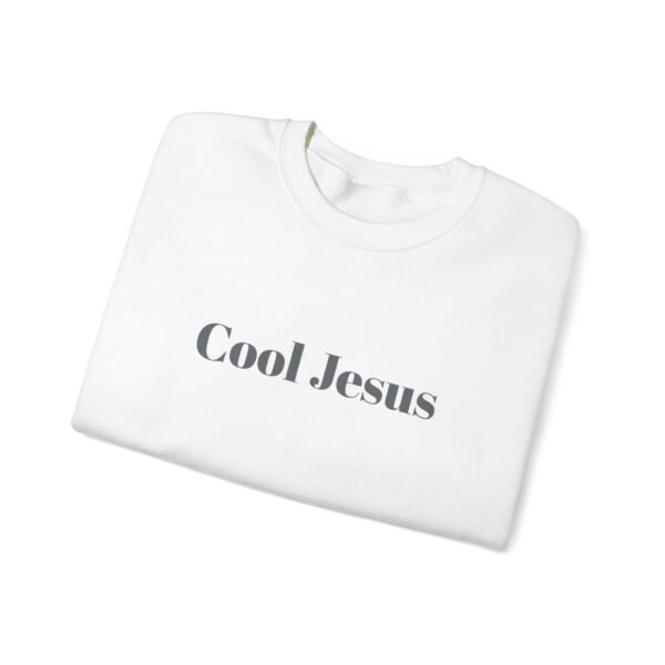 Cool Jesus Unisex Heavy Blend™ Crewneck Sweatshirt - Image 3