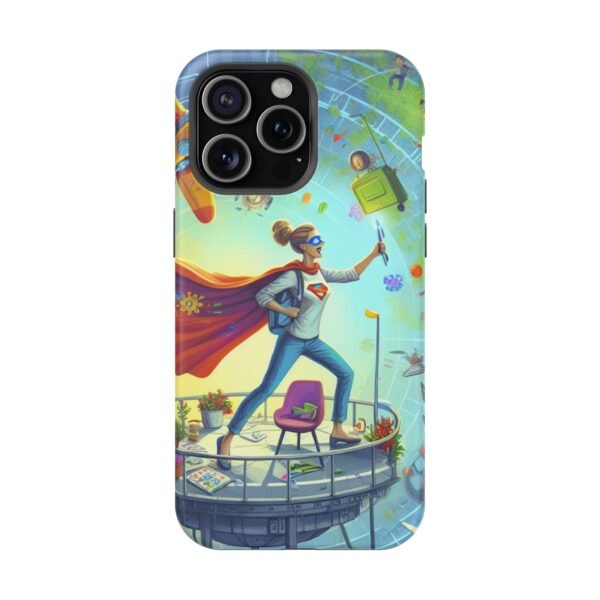 Chic CEO of Chaos Mom Themed Magnetic Tough Cases Iphone, Business Woman Gift, Boss Lady Phone Cover, Career Mom Accessory, Mother's Day - Image 116
