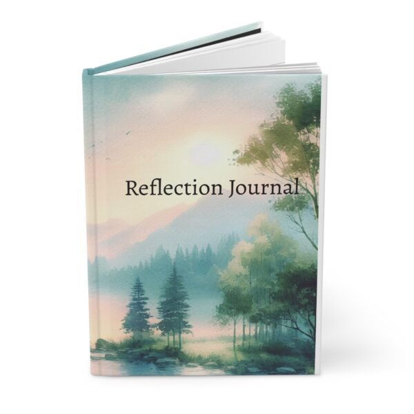 Matte Hardcover Journal - Reflection Journal - Image 4
