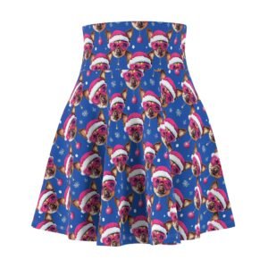 Whimsical Christmas Women's Skater Skirt (AOP)