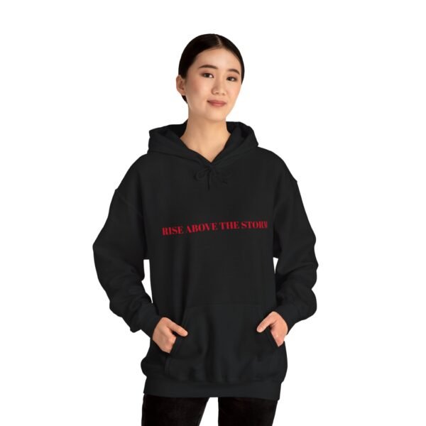 RISE ABOVE THE STORM Unisex Heavy Blend™ Hooded Sweatshirt - Image 6