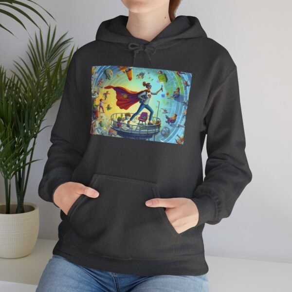 CEO of Chaos Mom Themed Hoodie Sweatshirt, Mother's Day Gift, Funny Mom Hoodie, Gift for Busy Moms, Women's Pullover, Chaos Coordinator - Image 65