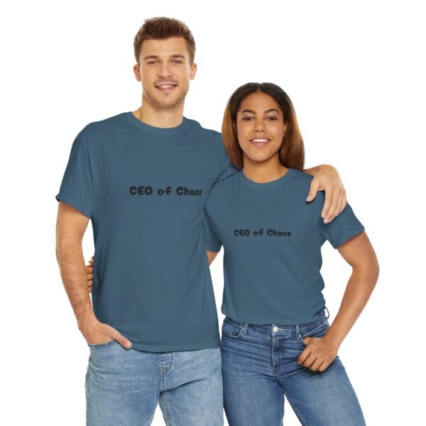 CEO of Chaos Mom Themed Unisex Tee, Funny Mother's Day Gift, Parenting Shirt, Mom Life Tee, Chaos Coordinator Shirt, Gift for Mom - Image 24