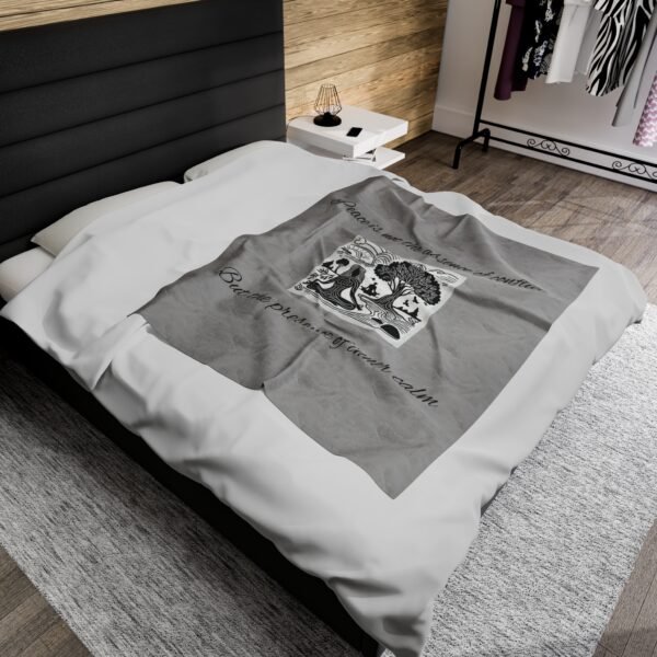Velveteen Plush Blanket - Image 4