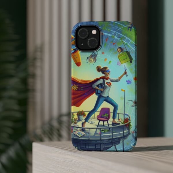 Chic CEO of Chaos Mom Themed Magnetic Tough Cases Iphone, Business Woman Gift, Boss Lady Phone Cover, Career Mom Accessory, Mother's Day - Image 29
