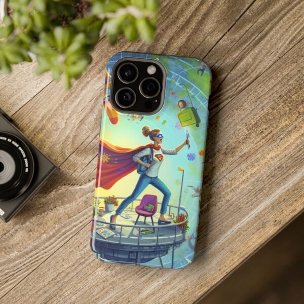 Chic CEO of Chaos Mom Themed Magnetic Tough Cases Iphone, Business Woman Gift, Boss Lady Phone Cover, Career Mom Accessory, Mother's Day - Image 115