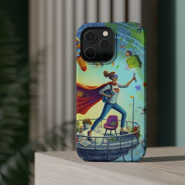Chic CEO of Chaos Mom Themed Magnetic Tough Cases Iphone, Business Woman Gift, Boss Lady Phone Cover, Career Mom Accessory, Mother's Day - Image 44