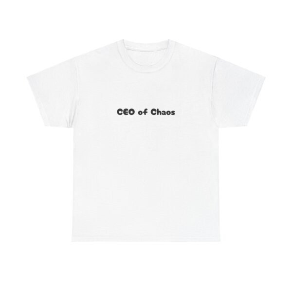 CEO of Chaos Mom Themed Unisex Tee, Funny Mother's Day Gift, Parenting Shirt, Mom Life Tee, Chaos Coordinator Shirt, Gift for Mom - Image 28