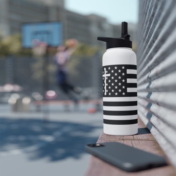 Christian Stainless Steel Water Bottle, Standard Lid - Image 20