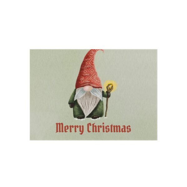 Christmas Gnome Outdoor Rug, Holiday Door Mat, Festive Xmas Area Rug, Winter Garden Decor, Seasonal Patio Carpet - Image 17