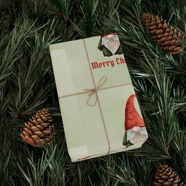 Gnome Christmas Wrapping Papers, Funny Holiday Gift Wrap, Festive Xmas Packaging Sheets, Cute Winter Present Wrap, Seasonal Decor Supplies - Image 35