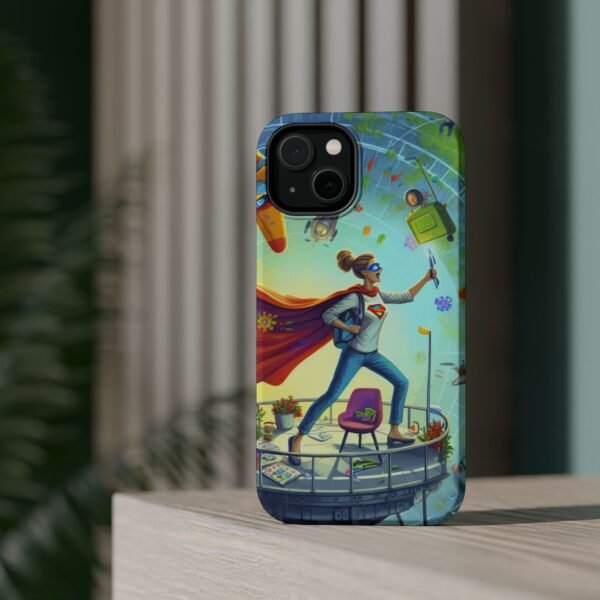 Chic CEO of Chaos Mom Themed Magnetic Tough Cases Iphone, Business Woman Gift, Boss Lady Phone Cover, Career Mom Accessory, Mother's Day - Image 14