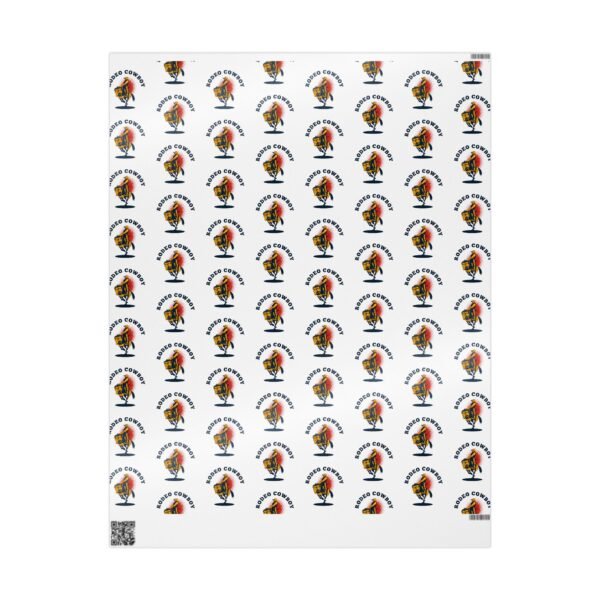 Wrapping Paper Set - Cowboy Theme for Boys, Christmas Gift Wrap, Holiday Packaging Supplies, Festive Gift Wrapping Accessory, Kids Present - Image 7