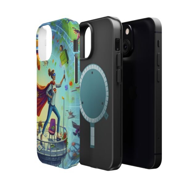 Chic CEO of Chaos Mom Themed Magnetic Tough Cases Iphone, Business Woman Gift, Boss Lady Phone Cover, Career Mom Accessory, Mother's Day - Image 62