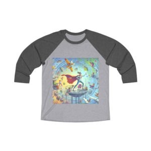 Mom Boss Tri-Blend Raglan Tee