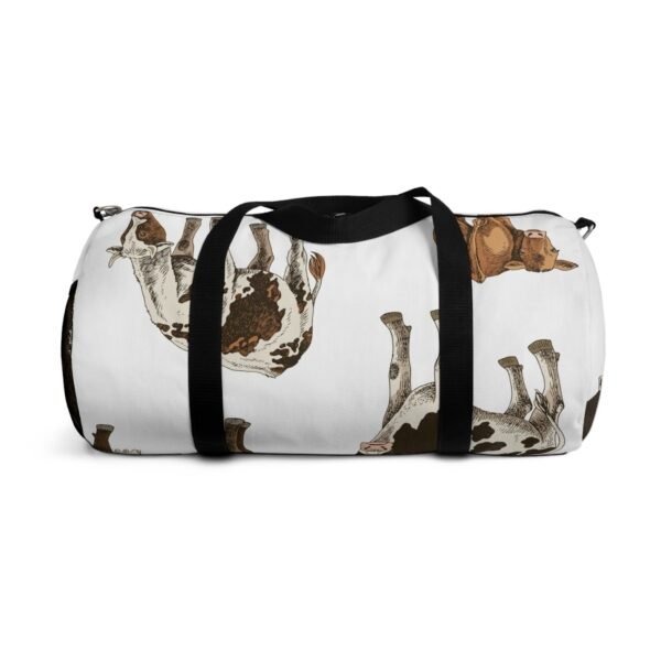 Western Themed Duffel Bag, Rancher Cowboy Cowgirl Cows - Rodeo Travel Gym - Image 4