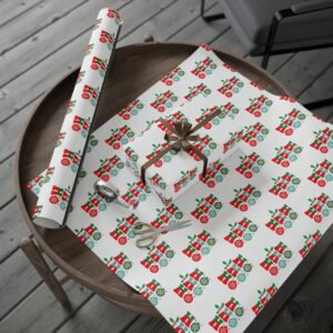 Christmas Wrapping Papers, Holiday Gift Wrap, Festive Present Packaging, Xmas Decorative Sheets, Santa Claus Theme