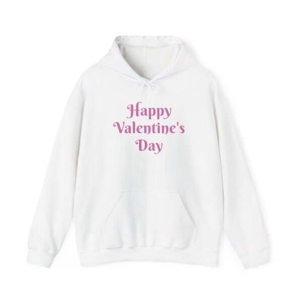 Happy Valentine's Day Hoodie, Valentine's Day Gift, Unisex Valentines Sweatshirt, Love Hooded Jumper, Couples Matching Hoodie - Image 14