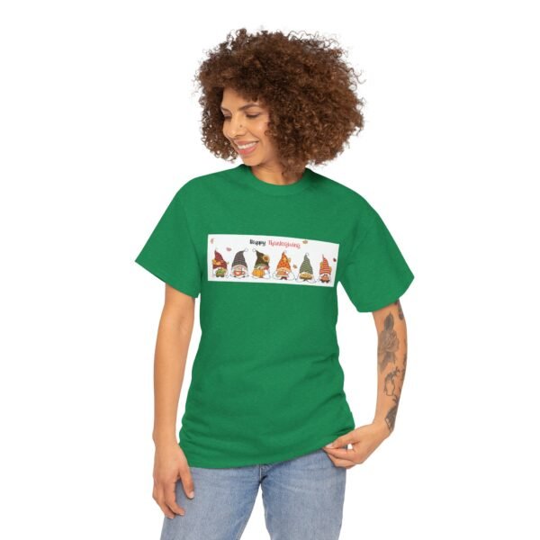 Gnome Happy Thanksgiving T-Shirt, Fall Harvest Tee, Thanksgiving Shirt, Autumn - Image 11