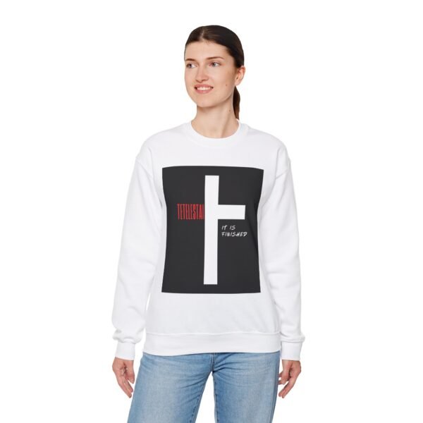 Christian Sweatshirt Tetelestai 'It is Finished' - Image 19