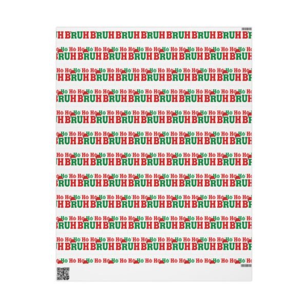 Wrapping Paper - HO HO Bruh Christmas Holiday Design - Image 14