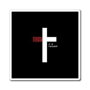 Faith Themed Magnet - Inspirational Refrigerator Decor, Religious Fridge Magnet, Christian Bible Verse Reminder, Religious Gift, Spiritual