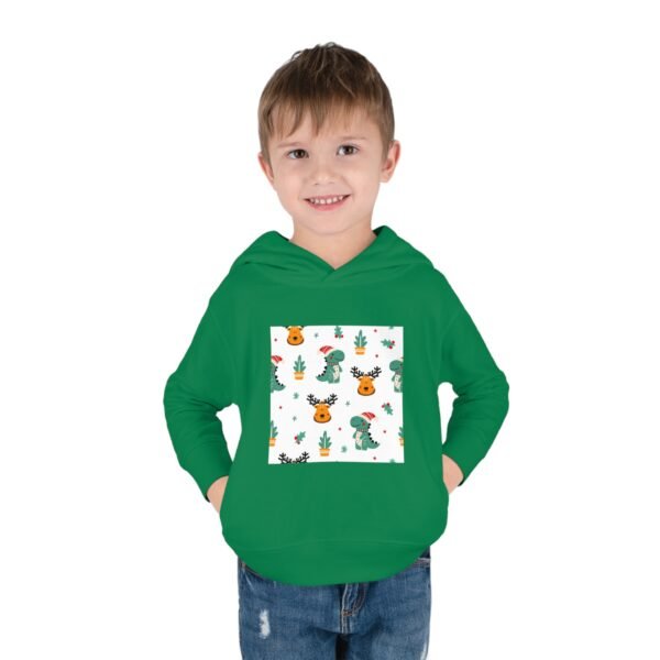 Christmas Toddler Fleece Hoodie, Xmas Kids Winter Sweatshirt, Holiday Gift for Children, Festive Winter Apparel, Winter Toddler Pullover - Image 11