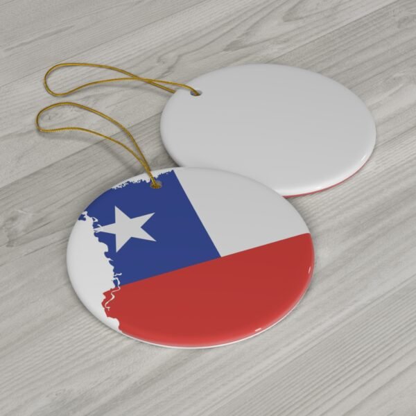 Ceramic Ornament Texas Circle - Image 2
