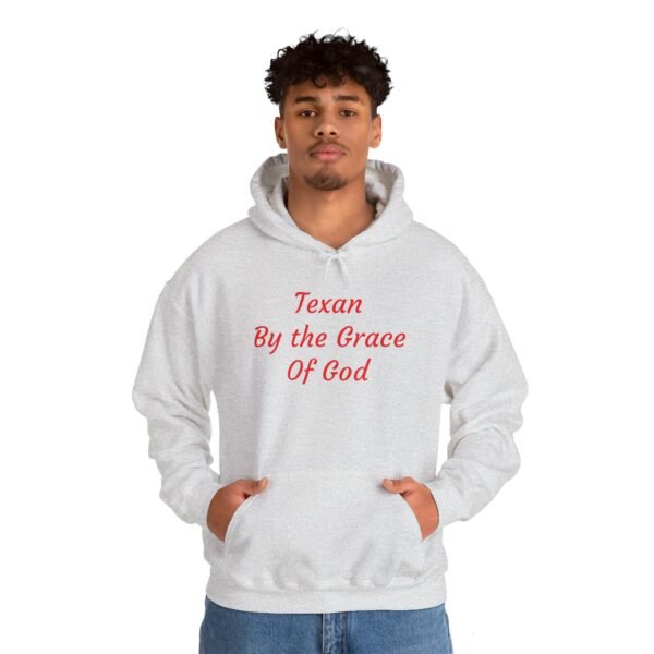 Texas Theme Unisex Hoodie - Texan by the Grace of God