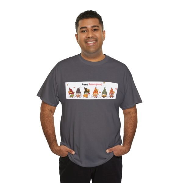Gnome Happy Thanksgiving T-Shirt, Fall Harvest Tee, Thanksgiving Shirt, Autumn - Image 152