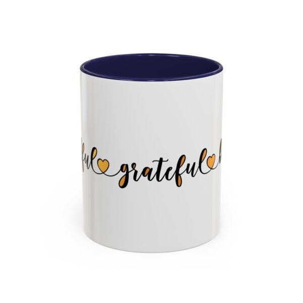 Grateful Thankful Blessed Mug, Thanksgiving Gift, Coffee Cup, Appreciation Tea Mug, Fall Home Decor - Image 3