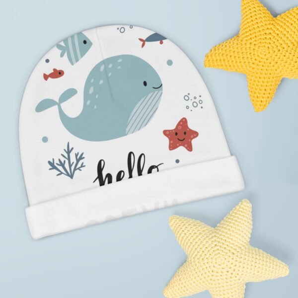 Hello Ocean Baby Beanie - Image 3
