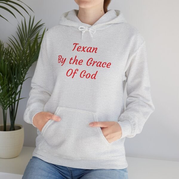 Texas Theme Unisex Hoodie - Texan by the Grace of God - Image 7