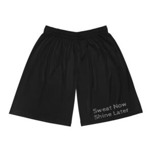 Sweat Now, Shine Later Gym Basketball Shorts - Workout Shorts, Fitness Apparel,
