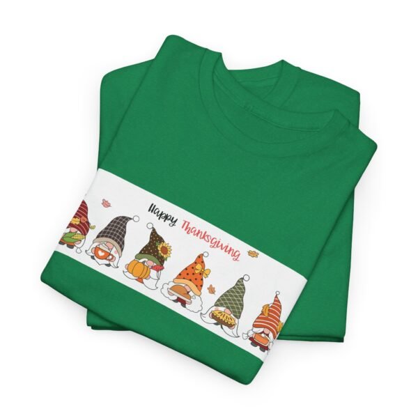 Gnome Happy Thanksgiving T-Shirt, Fall Harvest Tee, Thanksgiving Shirt, Autumn - Image 5