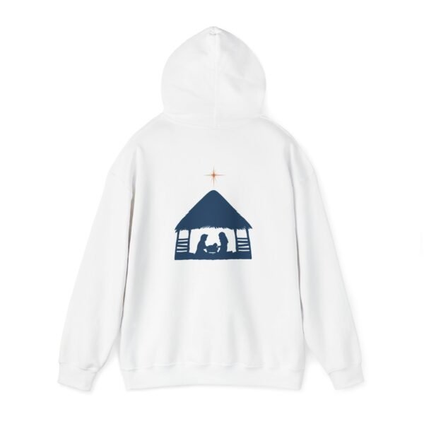 Nativity Scene Christmas Hoodie, Religious Xmas Sweatshirt, Holiday Jumper, Christian Gift, Cozy Winter Pullover - Image 3
