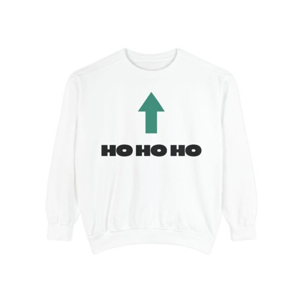 Funny Christmas Unisex Sweatshirt, Santa's Favorite Ho, Holiday Gift, Festive Apparel, Xmas Jumper, Cozy Winter Top - Image 2