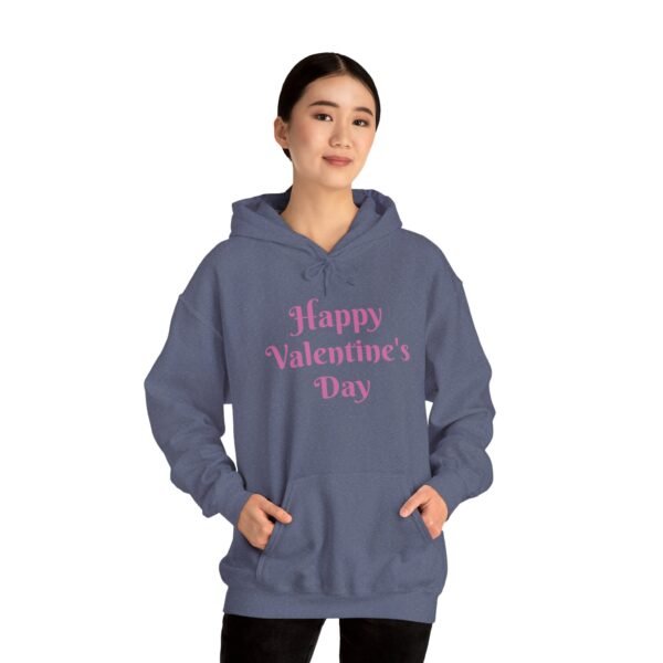Happy Valentine's Day Hoodie, Valentine's Day Gift, Unisex Valentines Sweatshirt, Love Hooded Jumper, Couples Matching Hoodie - Image 45