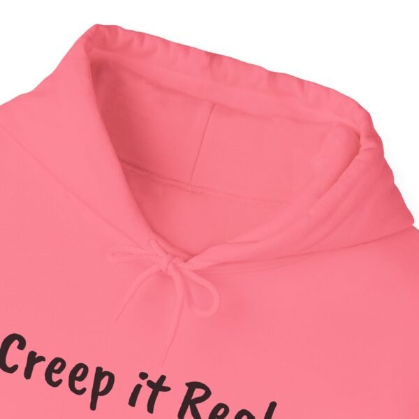 Creep it Real Halloween Hoodie, Unisex Sweatshirt, Spooky Scary Costume, Fall Apparel Gift, Cozy Autumn Pullover, Trick or Treat Hoodie - Image 135