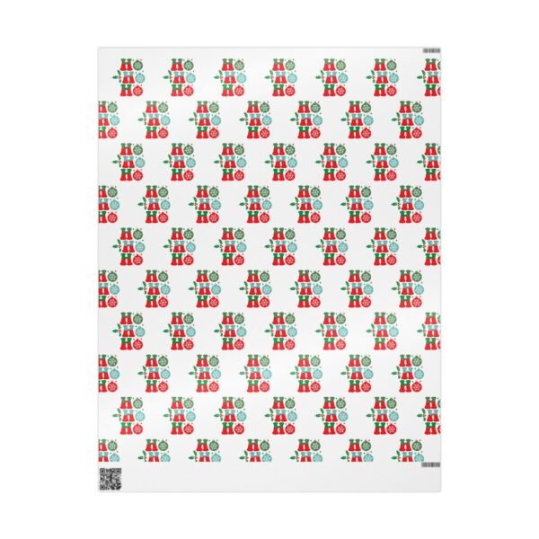 Christmas Wrapping Papers, Holiday Gift Wrap, Festive Present Packaging, Xmas Decorative Sheets, Santa Claus Theme - Image 3